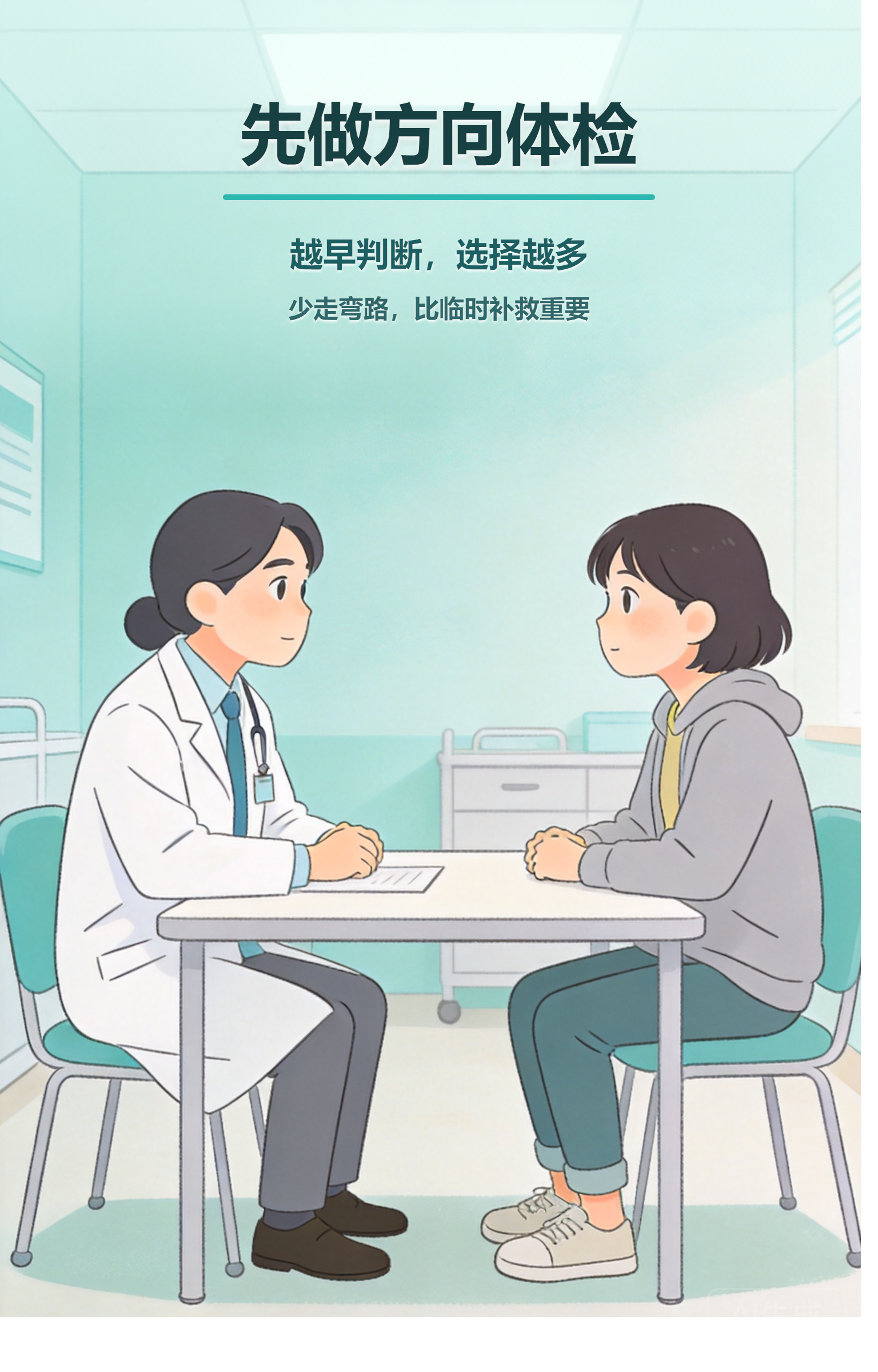投稿前评估与方向体检示意图